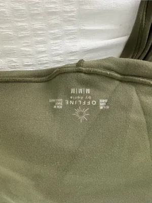 Aerie Olive Green Flare Pants thumbnail 2