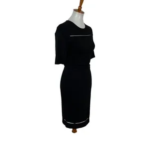 Lulus Dress Medium Black Bodycon Party Elegant‎ Cocktail Date Night thumbnail 3