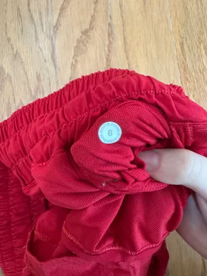 Lululemon Hotty Hot Shorts 2.5" Red thumbnail 4