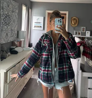 Natural Reflections Flannel Layered Jacket thumbnail 1