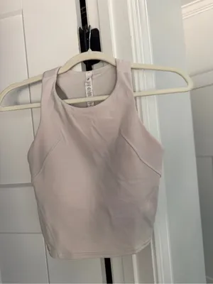 Lululemon Wunder Train Racerback Tank Top Bone thumbnail 3
