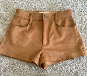 Abercrombie & Fitch Suede Mini Shorts thumbnail 1