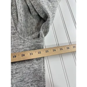 Thread & Supply Heather Grey Quarter Zip Fleece Pullover XL Gray thumbnail 4