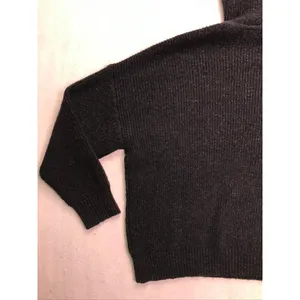 Nuuds Ribbed‎ Knit Hoodie Women Small Gray Oversized Wool Blend Loungewear thumbnail 10