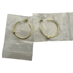 Marrin Costello Mystique Hoops Earrings Gold Plate Sterling Silver thumbnail 4