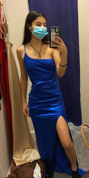 Windsor Royal Blue Dress thumbnail 1