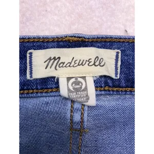 Madewell The Perfect Vintage Straight Jean Women‎ 25 Blue Denim High Rise Denim thumbnail 2