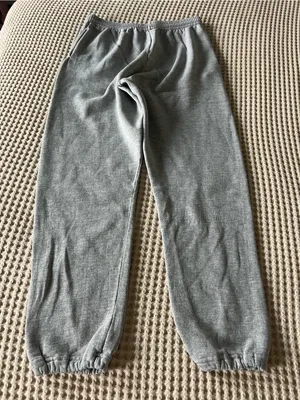 Russell Athletic Light Gray Fleece Sweatpants thumbnail 4