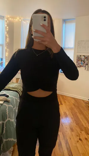Forever 21 Cut-Out Bodysuit thumbnail 1