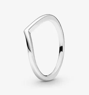 Pandora polished wishbone ring  thumbnail 1