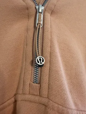 Lululemon Scuba Hoodie Quarter-Zip light Brown thumbnail 2