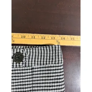 Derek Lam 10 Crosby Houndstooth Plaid Flare Work Trousers Size 0 thumbnail 10