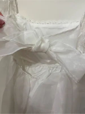 Mini dress with butterfly sleeves thumbnail 5