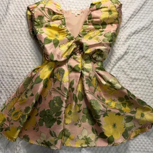 Babydoll bubble dress Pink thumbnail 1