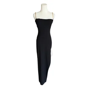 Nookie - Estelle Chain Strap Backless Gold Chain Straps Evening Dress Sz Xs thumbnail 3