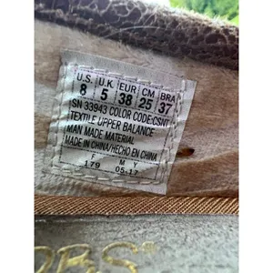 Skechers Bobs Flats Womens 8M Luxe Rain Dance Chestnut Slip On Memory Foam thumbnail 5