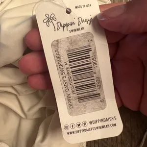 NWT Dippin' Daisy's Women's‎ Ivory Eyelet Lined One-Piece Swimsuit Size S thumbnail 10