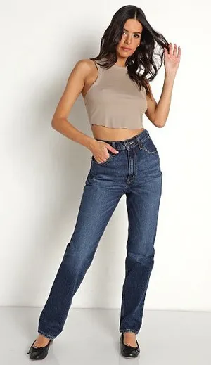 Levi’s Premium 70s High Slim Straight Jeans – Sonoma Hills – 30 thumbnail 1
