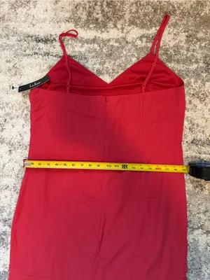 Lulu's Bright Red Midi Slip Dress with Spaghetti Straps thumbnail 12