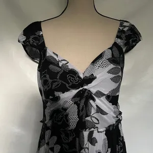 Signature Sangria Midi Floral Dress 10 Romantic Old Hollywood Retro Rockabilly thumbnail 6