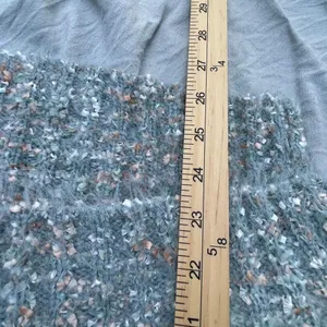 Hem & Thread size soft boxy multi colored fluffy sweater. thumbnail 6