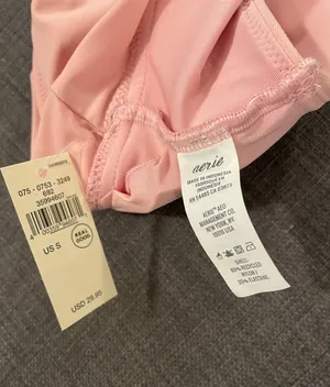 Aerie Pink Bikini Top thumbnail 3