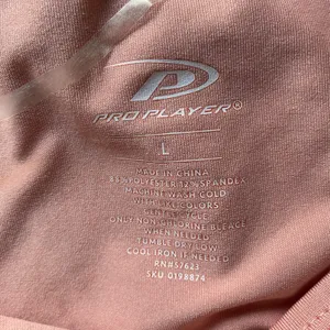 Pro Player Long Sleeve Elastic‎ Corrugated Sides Sport Shirt Size L thumbnail 6