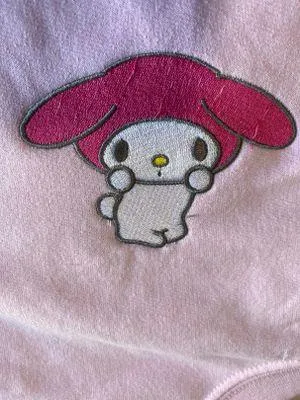 My Melody Pink Sweatshirt Size XL thumbnail 5