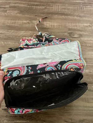 Vera Bradley Petal Paisley Hanging Travel Organizer Cosmetic Makeup Toiletry Bag thumbnail 3