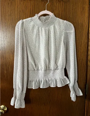 Japna Long Sleeve Cheetah Blouse thumbnail 2