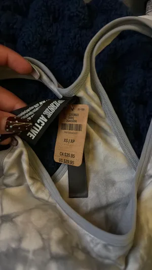 Pink active sports bra thumbnail 3
