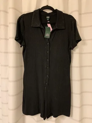 Wild Fable Black Romper thumbnail 1