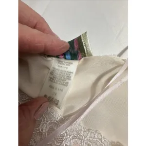 Amanda Stewart Intimates Women’s Gown Size 2X In A Pink Peachy Knee Length thumbnail 5