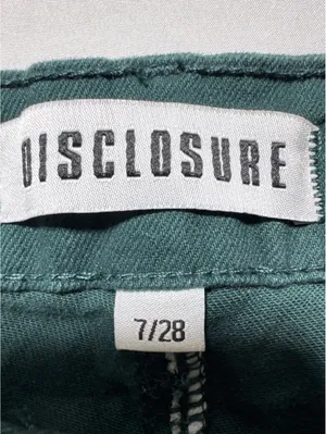 Disclosure High Rise Cargo Pants W7/L32 in Forest Green - St thumbnail 5