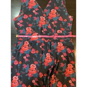 Garnet‎ Hill Maxi Dress Womens 10 Floral Prairie Cottage Garden Sleeveless READ thumbnail 8