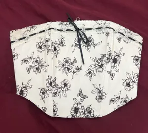 Corset Top White Size M thumbnail 1