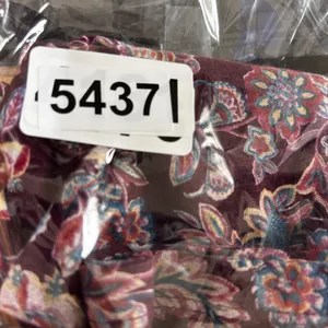 Lucky Brand Women Boho Cottage Floral Top XL Maroon Romantic Fairy Whimsical thumbnail 8