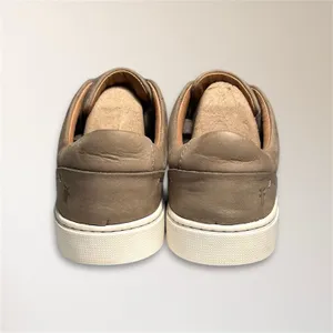 Frye Womens 9 Taupe Nubuck Leather‎ Sneakers Lace Up Casual Minimalist Street thumbnail 9
