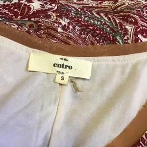 Paisley Anthropologie Entro Beachy midi dress thumbnail 3