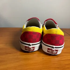 Vans Classic Slip On Canvas Sneaker Shoe Checkerboard Colorblock Retro‎ W6 thumbnail 4