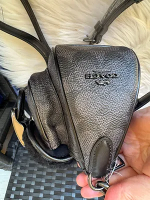 Coach NWT Ashton Bag In Signature Canvas Gunmetal Black cy658 thumbnail 7