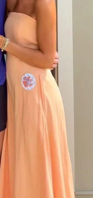 Orange maxi dress Size XS thumbnail 1