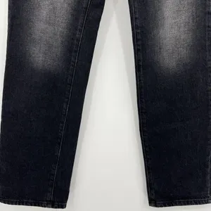 BDG‎ Cowboy Jeans Black Stretch Denim Straight Leg High Rise Women's Size 24 thumbnail 4