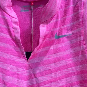 Nike Women's Pink Polo-shirts thumbnail 2