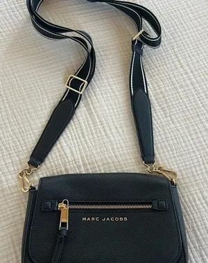 Marc Jacobs Black and Gold Crossbody Bag thumbnail 1