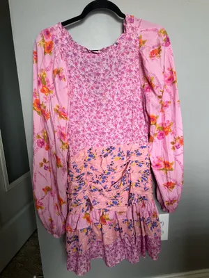 Rosedress Floral Dress Pink thumbnail 2