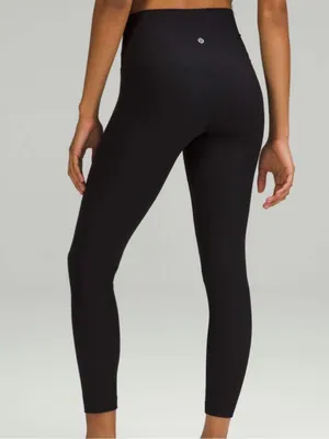 Lululemon Align Ribbed High-Rise Pant 25" Black thumbnail 7