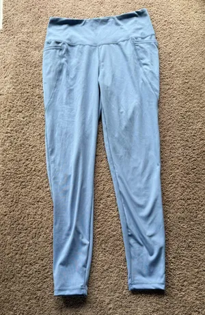 Baby Blue Danskin Leggings thumbnail 1