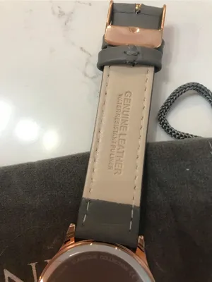 NWOT Monroe Classique Sunburst Solerose watch Gray thumbnail 5