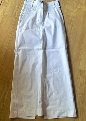 With Harper Lu White Maxi Skirt Size XS thumbnail 1